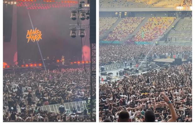 Concertul lui Max Korzh a adus scene ca-n marile peluze europene! Imagini incredibile pe gazonul Arenei Naționale