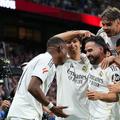 Dani Carvajal, în centru, la ultimul meci pentru Real Madrid/ foto Getty Images
