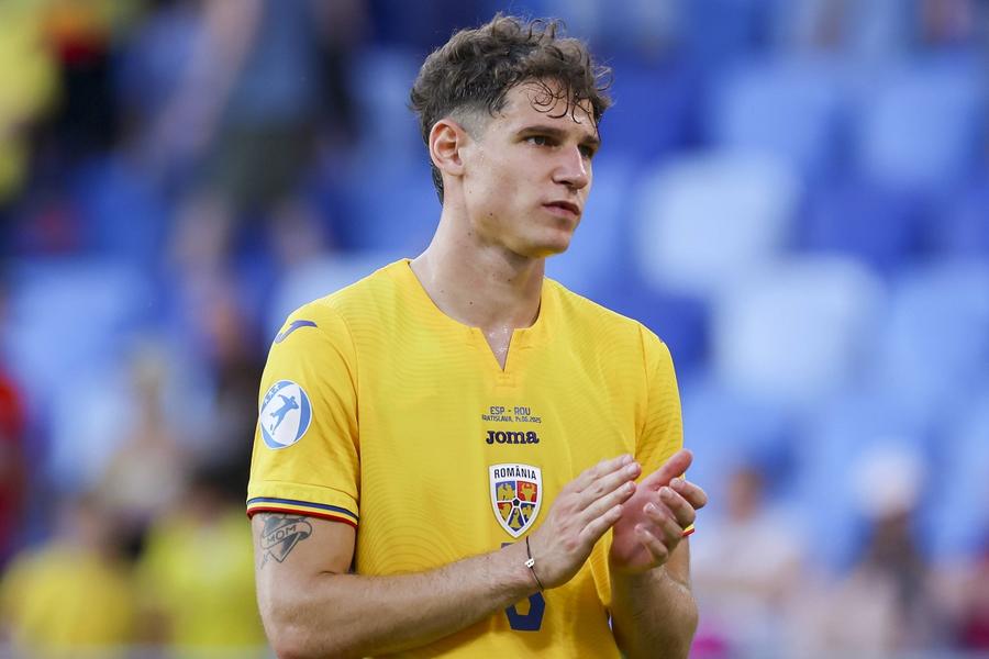 Matei Ilie (23 de ani) a debutat sub comanda lui Daniel Pancu pentru România U21, în 2023. Pentru prima reprezentativă nu a jucat până acum. Foto: Imago Hagi schimbă defensiva echipei naționale » Cine e urmașul lui Burcă în viziunea „Regelui”
