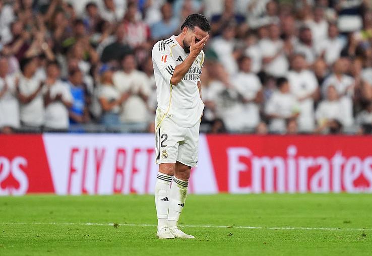 Dani Carvajal, la ultimul meci pentru Real Madrid/ foto Getty Images