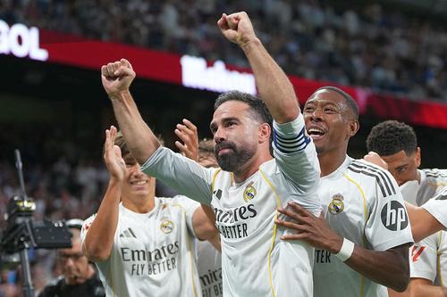 Dani Carvajal, la ultimul meci pentru Real Madrid/ foto Getty Images