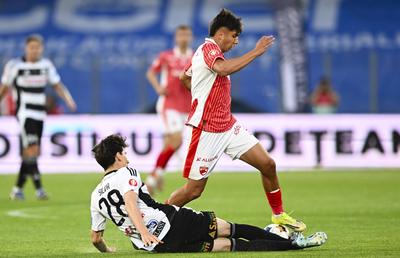 Cine a fost MVP-ul meciului U Cluj - Dinamo și puștiul cu viitor strălucit în alb și roșu