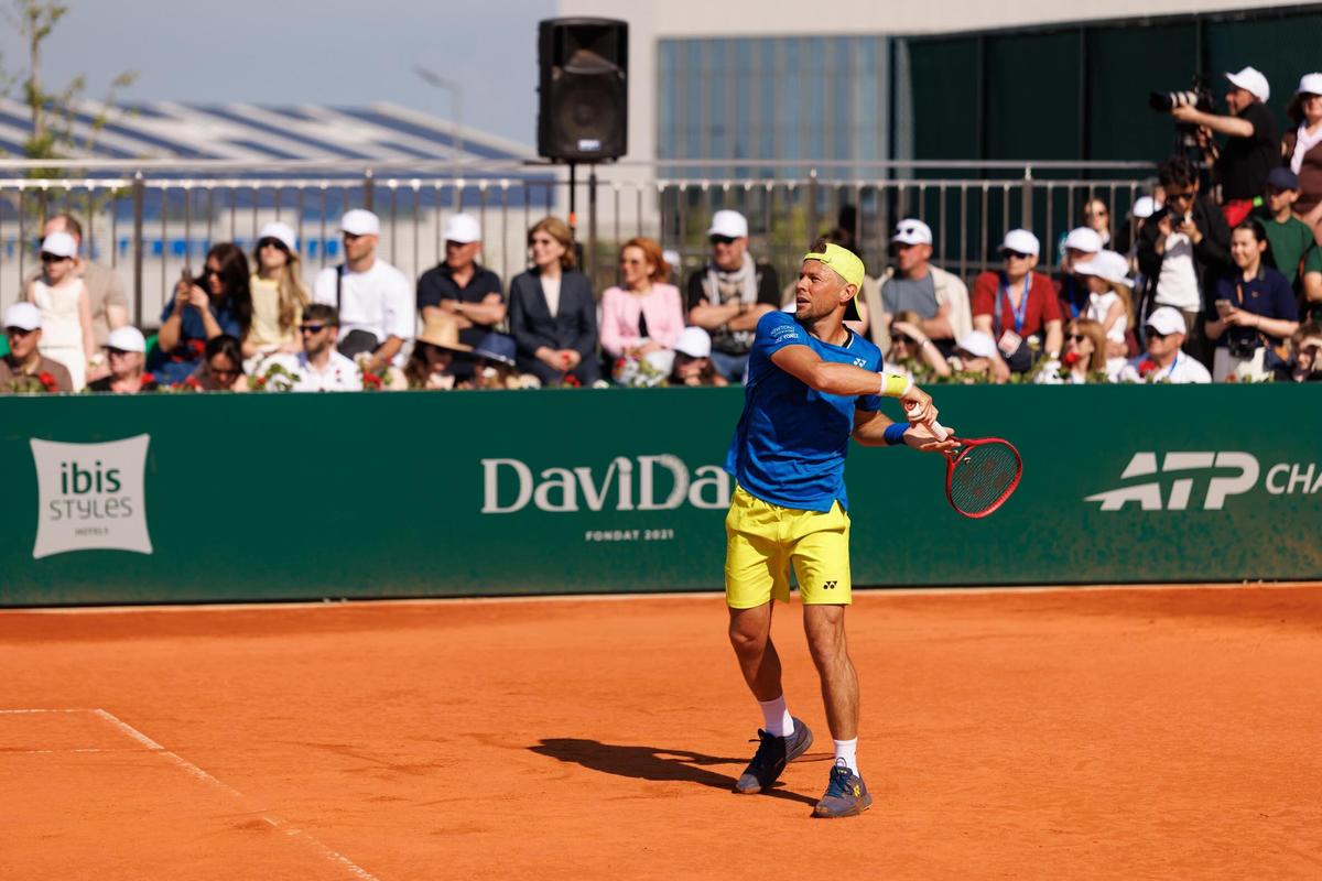 Simona Halep și Juan Martin del Potro, la inaugurarea Centrului Național de Tenis din Republica Moldova