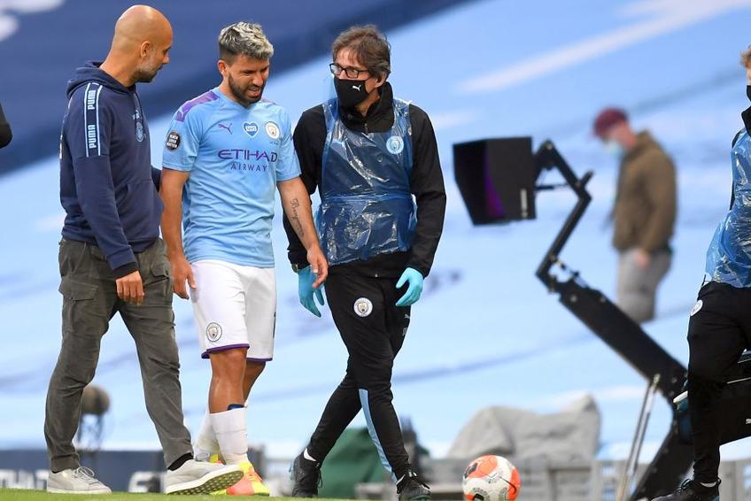 Pep Guardiola, îngrijorat de accidentarea lui Sergio Aguero // FOTO: Guliver/GettyImages