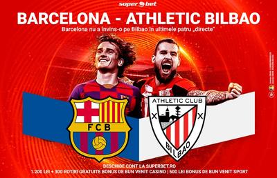 Titlu: Spectacol în La Liga! Barcelona caută să revină pe primul loc, dar nu a învins-o pe Bilbao în ultimele patru „directe”