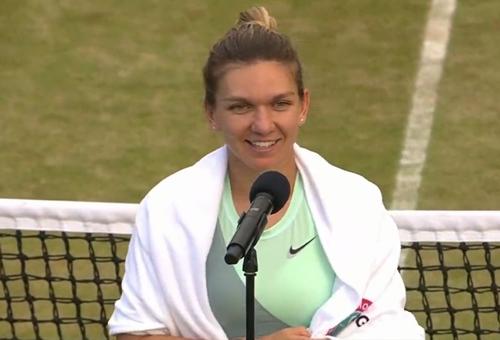 SiSimona Halep (30 de ani, 19 WTA) a învins-o pe americanca Amanda Anisimova (20 de ani, 25 WTA), scor 6-2, 6-1, și s-a calificat în semifinalele turneului de la Bad Homburg.mona Halep // FOTO: Imago