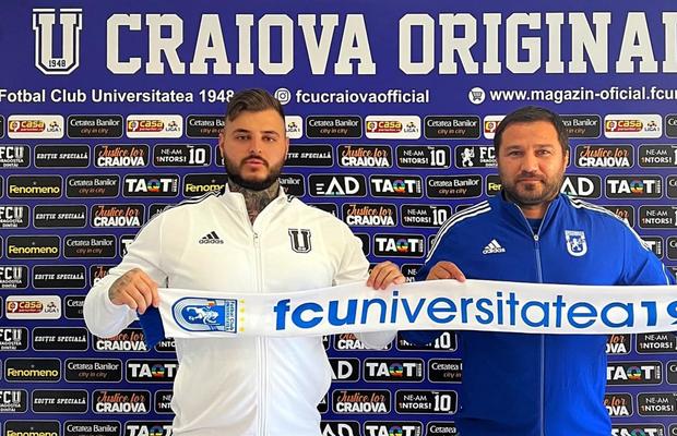 Marius Croitoru a semnat cu FCU Craiova » Contract pe doi ani