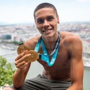 David Popovici în Budapesta / FOTO: GSP.ro