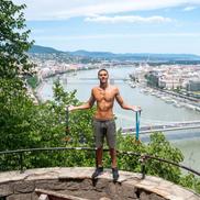 David Popovici în Budapesta / FOTO: GSP.ro
