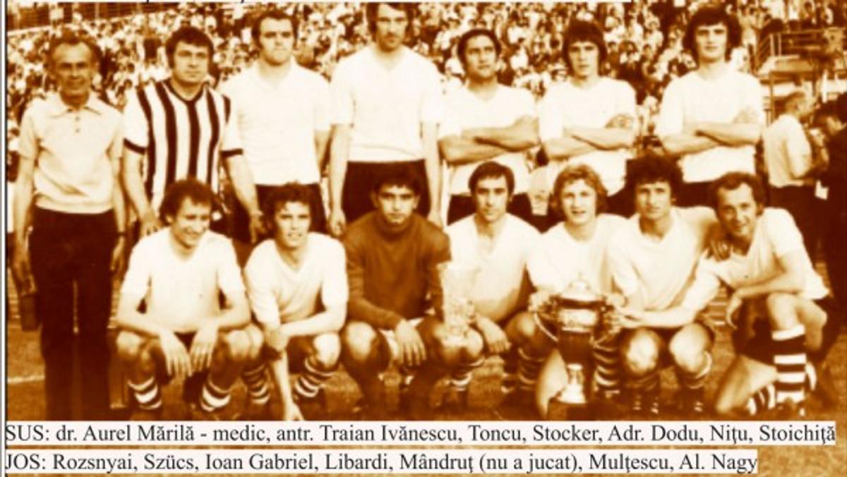 Retro GSP: 48 de ani de la unicul trofeu din istoria Jiului, Cupa României