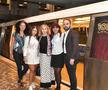 Un metrou a fost colantat în culorile Rapidului, alb și vișiniu / foto: Cristi Preda (GSP)