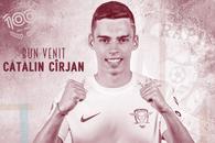 Rapid l-a prezentat pe Cîrjan! Detalii neștiute de la negocieri: „Cel mai greu transfer! Arsenal nu a vrut să ne accepte condiția”
