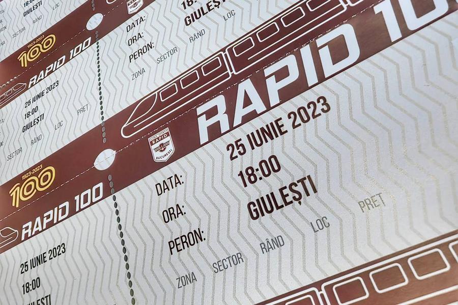 5 detalii din jurul centenarului Rapidului: vinul legendelor și timbre în ediție limitată