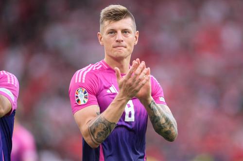 Toni Kroos (35 de ani), mijlocașul naționalei Germaniei, scrie istorie la EURO 2024. E de departe numărul 1 la capitolul pase reușite, nu doar la acest turneu final, ci la toate Campionatele Europene/ foto: Imago Images