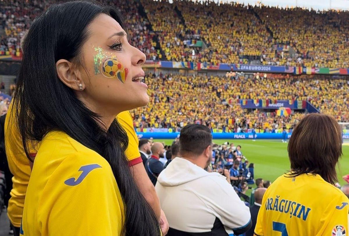 Corina Caragea a făcut senzație la Belgia - România » A apărut alături de vedeta cunoscută de milioane de români