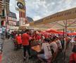 Frankfurt, în ziua meciului Germania - Elveția, așteptându-i pe români
