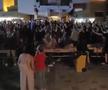 Bucuria maghiarilor din Satu Mare, la golul decisiv reușit de Ungaria în fața Scoției / Captură GSP Video