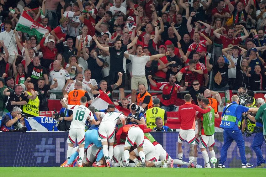 Ungaria a învins-o pe Scoția la ultima fază în grupa A de la Euro 2024, foto: Imago Images
