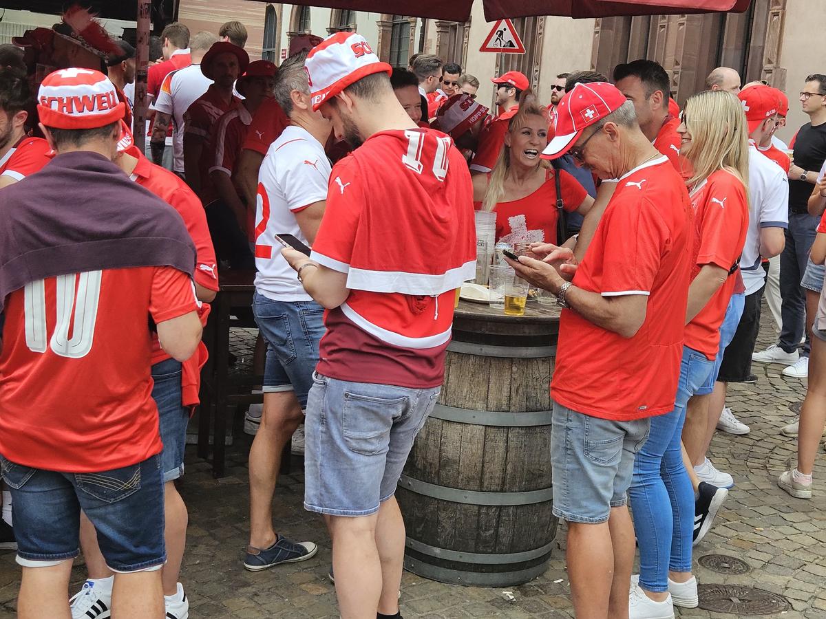 Imagini înainte de Germania - Elveția, Euro 2024