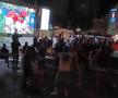 Bucuria maghiarilor din Satu Mare, la golul decisiv reușit de Ungaria în fața Scoției / Captură GSP Video