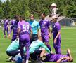 Imagini din cantonamentul alb-violeților / Sursă foto: Facebook@ FC Argeș