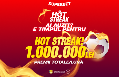Hot Streak: începe o nouă rundă la Superbet