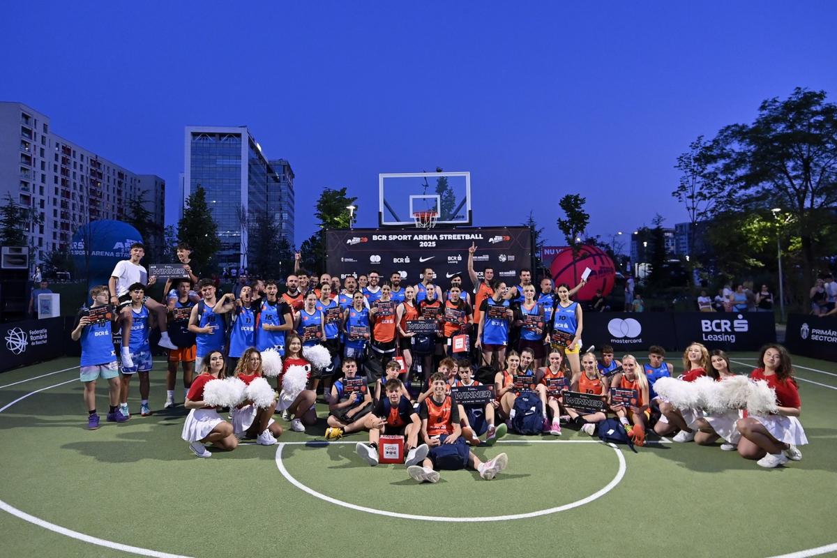 Theo Rose, show la baschet » Weekend plin la Sport Arena Streetball pe terenurile din Parcul Liniei