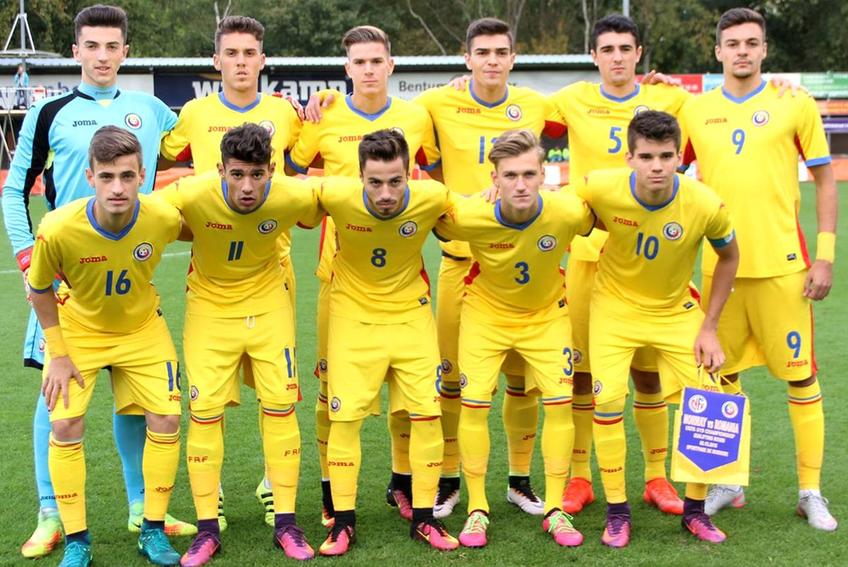 Așa arăta naționala U19 ultima oară când a înfruntat Olanda / FOTO: frf.ro