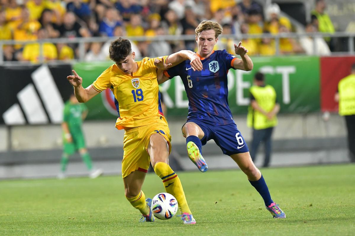 Olanda U19 - România U19 3-1 » Sfârșit de poveste! România U19 n-a avut nicio șansă în semifinala cu cinicii batavi