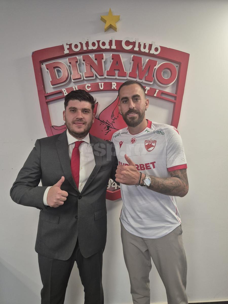 Kyriakou Charalampos a semnat cu Dinamo Noul transfer al lui Dinamo s-a pozat în tricoul „câinilor” » Mijlocașul a semnat