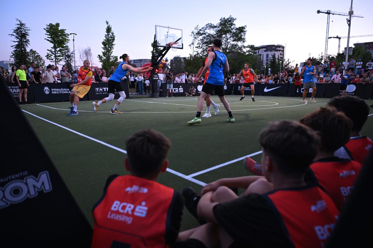Theo Rose, show la baschet » Weekend plin la Sport Arena Streetball pe terenurile din Parcul Liniei
