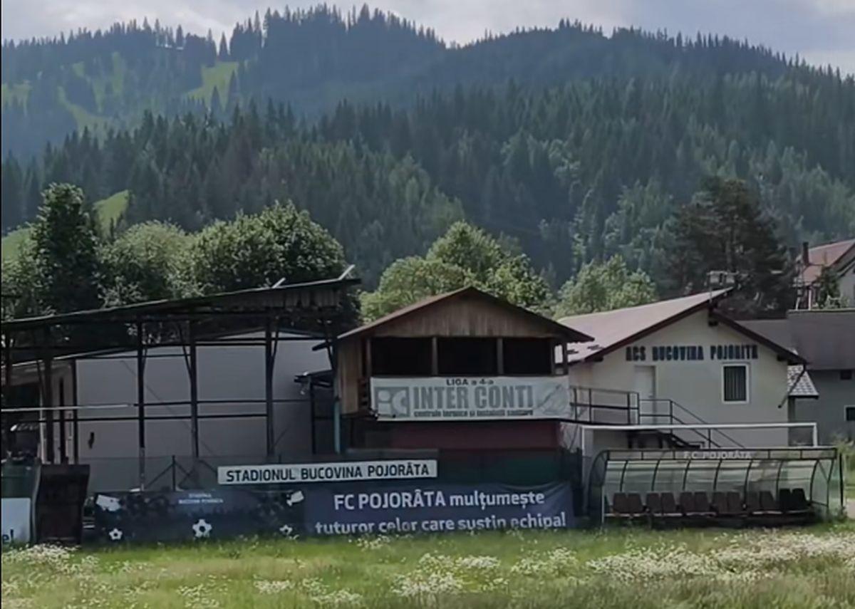 Cum arată azi stadionul din România unde Rapid suferea un eșec istoric în 2015 » Decorul e feeric, buruienile sunt cât vestiarul