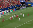 Cristiano Ronaldo, gol în Portugalia - Uzbekistan / FOTO: Captură @Antena 1