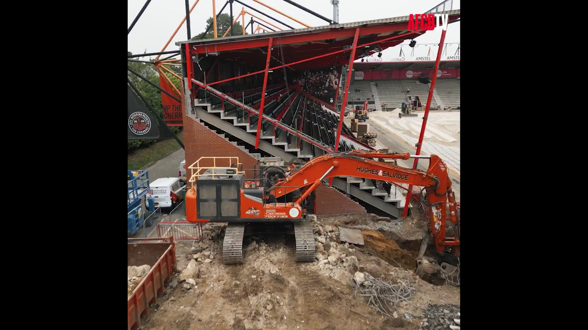 Stadionul lui Bournemouth, pregătit pentru debutul în cupele europene