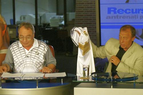 Ovidiu Ioanițoaia și Nicolae Dobrin în 2005, la Recursul Etapei / Sursă foto: Gazeta Sporturilor