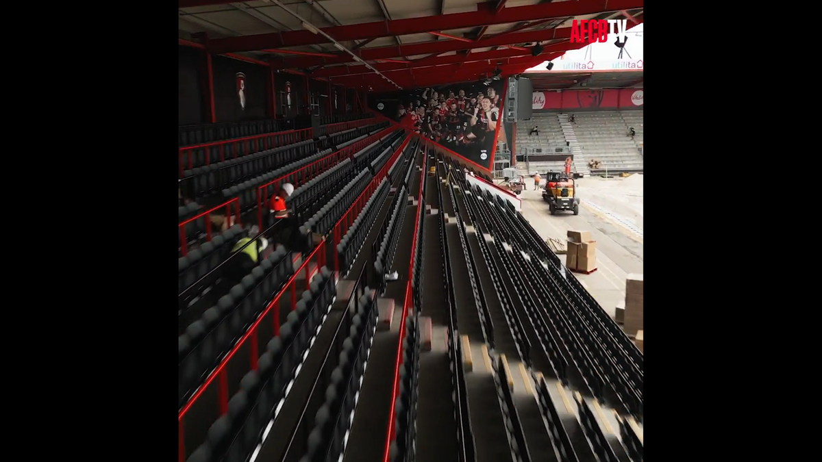 Stadionul lui Bournemouth, pregătit pentru debutul în cupele europene