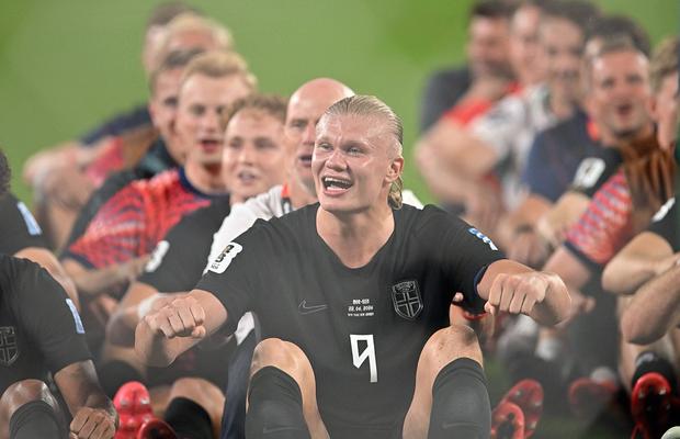 Haaland a dat „la vâsle”, apoi a surprins despre duelul cu francezii: „Probabil ne vor învinge”