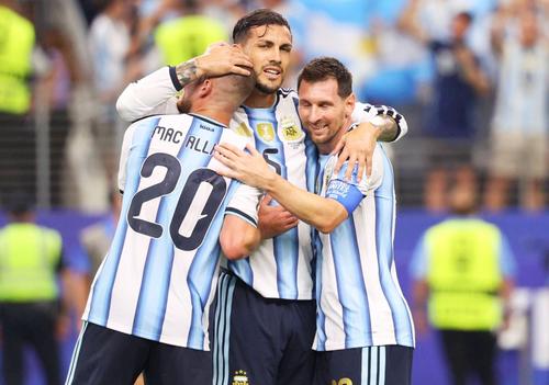 Jucătorii Argentinei, foto: Imago