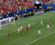 Cristiano Ronaldo, gol în Portugalia - Uzbekistan / FOTO: Captură @Antena 1