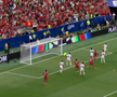 Cristiano Ronaldo, gol în Portugalia - Uzbekistan / FOTO: Captură @Antena 1