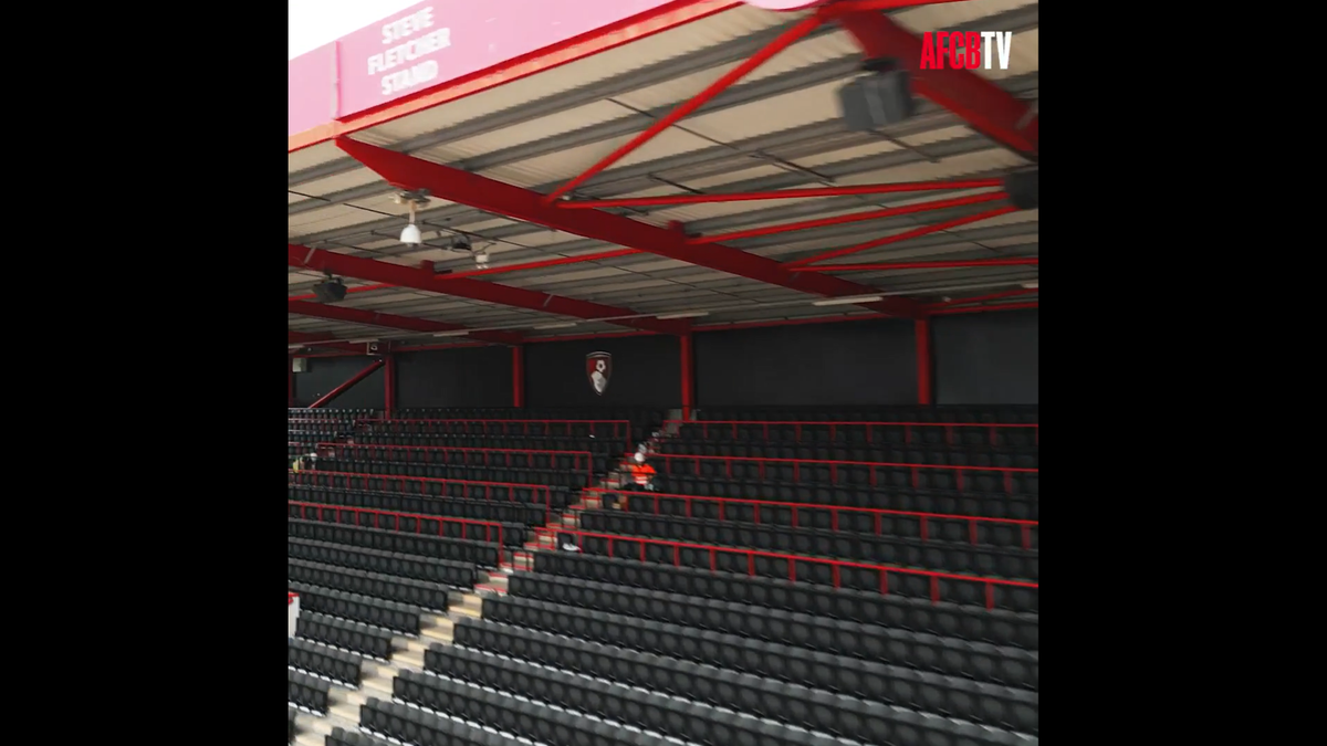 Stadionul lui Bournemouth, pregătit pentru debutul în cupele europene