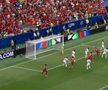 Cristiano Ronaldo, gol în Portugalia - Uzbekistan / FOTO: Captură @Antena 1