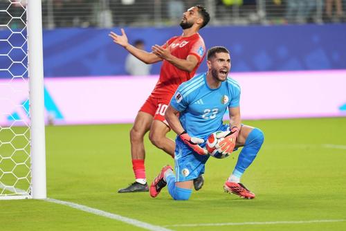 Luca Zidane a avut trei parade în victoria Algeriei cu Iordania (3-1) de la CM 2026 / Foto: Imago