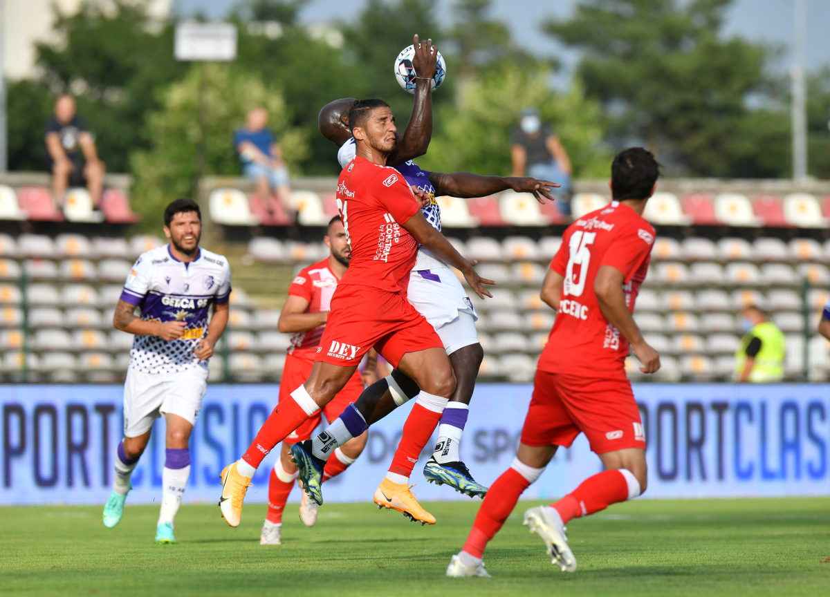 FC Argeș - UTA 0-1 » Execuția genială a lui Dangubic a tranșat partida de la Pitești! Clasamentul ACUM