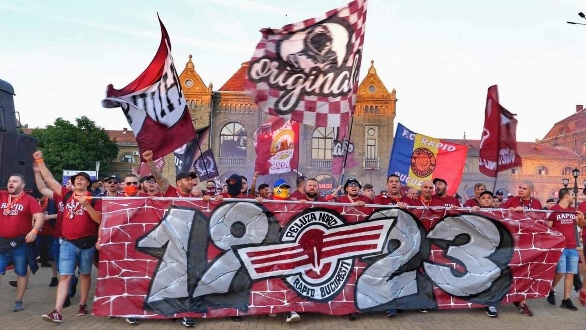 Ultrașii Rapidului, lovitură uriașă înaintea derby-ului! Șah-mat pentru Peluza Nord și Mustață