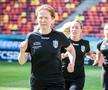 „Tigroaice” prin iarbă » CSM București a intrat astăzi pe Arena Națională