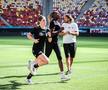 „Tigroaice” prin iarbă » CSM București a intrat astăzi pe Arena Națională