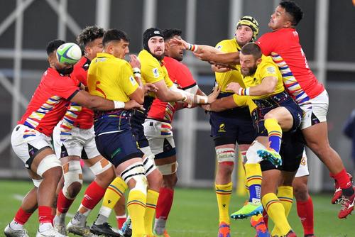 România și Tonga s-au întâlnit ultima oară în 2021 / Sursă foto: Raed Krishan (GSP)
