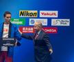 FOTO David Popovici premiat înainte de a intra în competiție, în Japonia