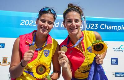Vâslele la putere! » Două medalii de aur la Campionatele Mondialele U23 de canotaj